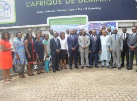 Les patrons du GICAM à bon port à Kribi